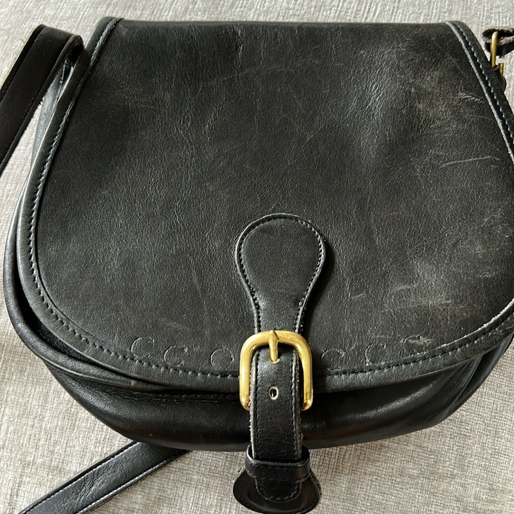 Vintage Leather Coach